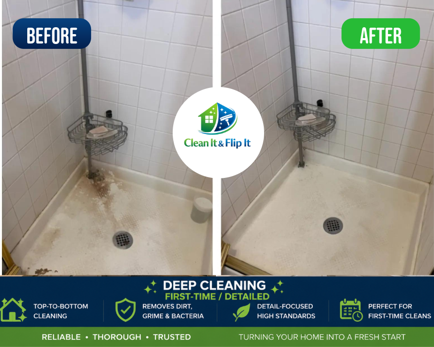 Shower deep clean