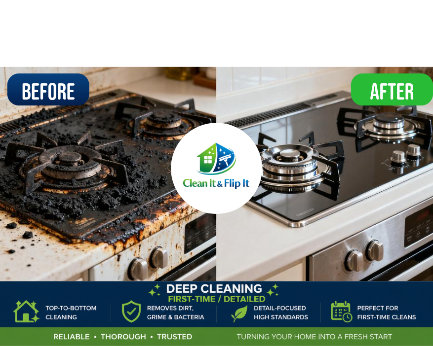 Stove cleaning